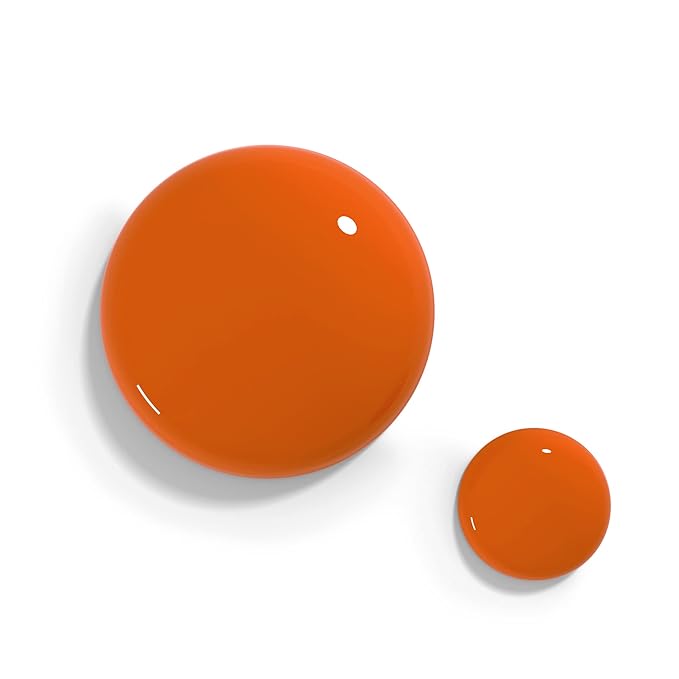 duri Nail Polish, 669 Rio Rager, Stylish Bright Orange Red Shade, Full Coverage, Super Glossy, 0.45 Fl Oz