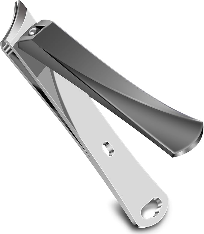 Ingrown Toenail Tool for Pain Relief, 45° Precision Toenail Clippers for Thick Nails, Easy-to-Use Pedicure Nipper with Non-Slip Grip for Seniors, Men, Women