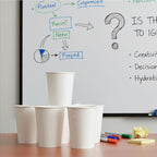 Disposable Paper Cups, 7 oz White Paper Cups 200 Count in Package Hot/Cold - Image 8