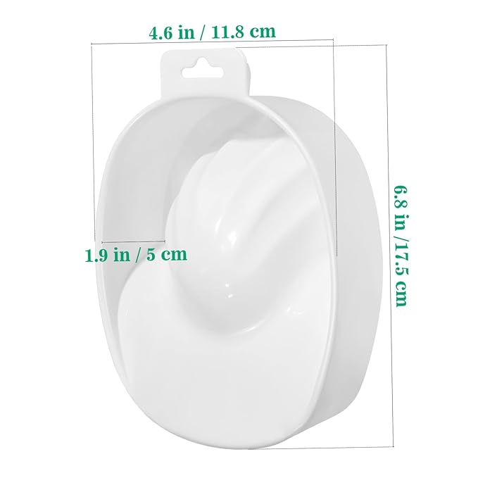 Single-layer Soaking Bowl Nail Removal Bowl Rectangular Nail Care Manicure for Hand