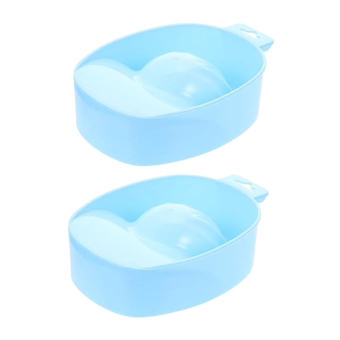 Deep Manicure Soaking Bowl Nail Soaking Bowl Set Dampen Dish for Hands Safe for Use