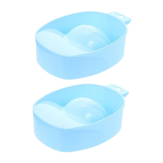 Deep Manicure Soaking Bowl Nail Soaking Bowl Set Dampen Dish for Hands Safe for Use