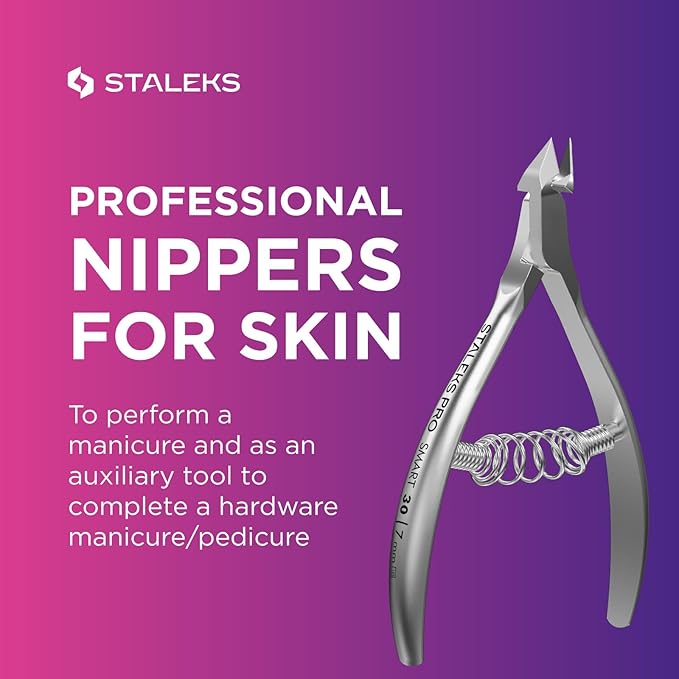 STALEKS PRO SMART 30 Professional Cuticle Nippers (NS-30/7)