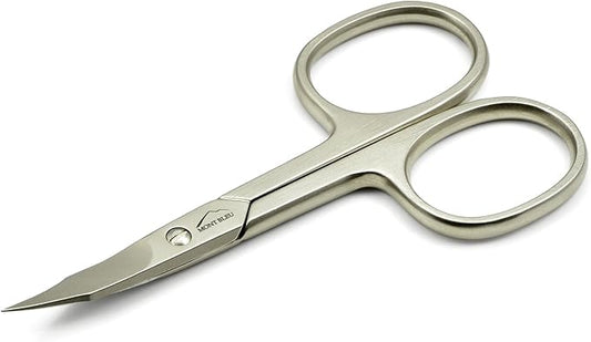 Mont Bleu Two-in-one Nail & Cuticle Combination Scissors made in Italy | sharpened in Solingen