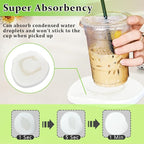 Diatomaceous Earth Coaster Set of 4, Unique Absorbent Stone Coaster, Irregular - Image 4