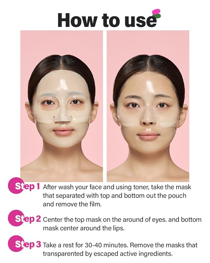 CKD Pore Elasticity Mask with Retino Collagen Small Molecule, Hydrogel Anti-aging Face Sheet Mask Tightens Pores & Sagging Skin, Moisturizing Face Mask to Restore Elasticity & Firmness, 10 Sheets