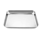 QWORK QWORK Stainless Steel Instrument Tray, Utility Tray Tool Organizer Trays by QWORK