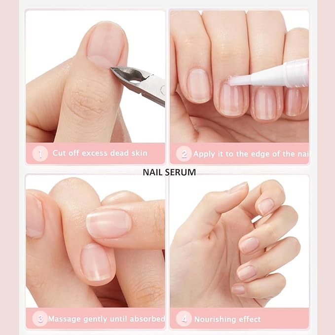 Orville Pen | Cuticle Oil Pen | Nail 𝐆𝐫𝐨𝐰𝐭𝐡 Pen | Nail Growth and Strengthener | Cuticle Oil for Nails | Nail Growth Oils - Strengthen Brittle Nails, Promote Fast Growth (6pcs)