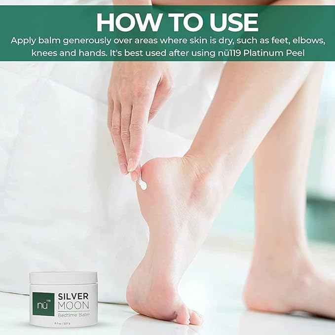 nu119 How to Get Soft Feet | Foot Care Kit Includes 120ml Instant Foot Peel Spray for Calluses Removal, Softening Balm & File | Professional Products to Make Your Feet Soft