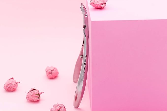 STALEKS PRO Expert 80 6mm Professional Cuticle Nippers – Stainless Steel Skin Nippers for Manicure