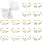 KPOSIYA Pearl Napkin Rings by KPOSIYA