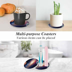 Space Planet Coasters for Drinks Absorbent Ceramic Drink Coaster for Coffee - Image 6