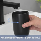 Matte Black Toothbrush Holders for Bathrooms - Image 4