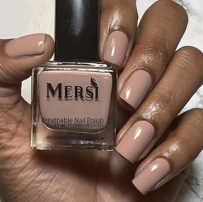 Mersi Salina Halal Nail Polish | Breathable Nail Polish | Vegan Nail Polish