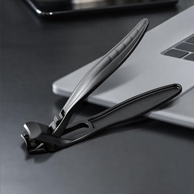 Ultra Wide Nail Clippers, Suitable for The Elderly and Pregnant Women, Professional Sharp Stainless Steel Nail Clippers, Anti Splash self Collecting Nail Room, Suitable for Thick or Hard Nails