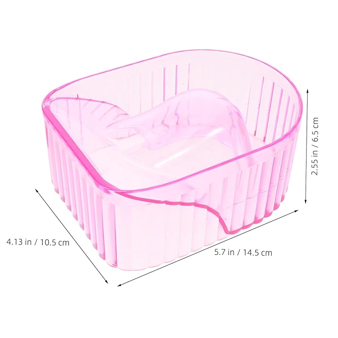 Nail Soaking Bowl for Manicure and Nail Art Comfortable Design and Softening for Home and Salon Use