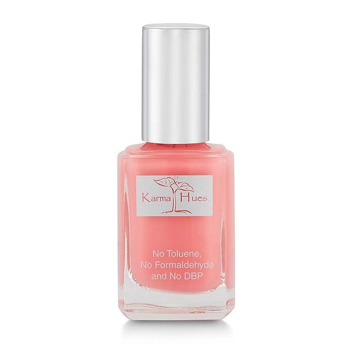Karma Organic Non-Allergenic Nail Polish bridal cuticle Nailpolish bottle for women (SKYLINE SUNSET)