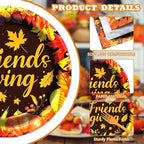 96 Pieces Friendsgiving Tableware Set Party Supplies - Image 3