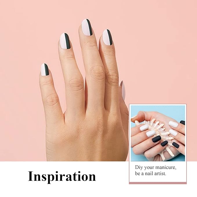 Imtiti Gel Nail Polish, 1 Pcs 0.5 Fl Oz White Nude Gel Polish Soak Off LED U V Nail Gel Polish Neutral Gel Nail Polish DIY Nail Art Starter Manicure Salon Gel Nail Kit for Women Girls