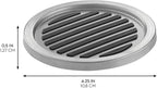 iDesign Forma Brushed Stainless Steel Drink Coasters - Image 2