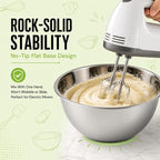 Large Stainless Steel Mixing Bowl 8 Quart - Image 9
