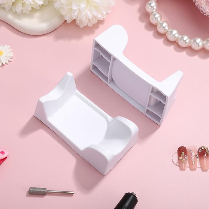 Nails Drill Handle Holder Manicure Efile Nail Drill Holder Desktop Grinding Machine Bracket Random Color