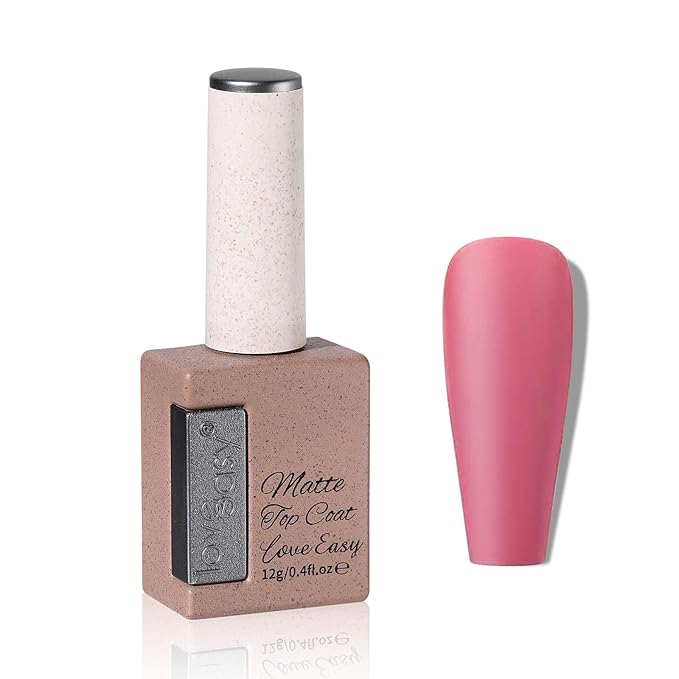 Salon-Level Matte Top Coat - Long-Lasting No-Wipe | Non-Yellowing & Odor-Free Formula | Scratch-Resistant