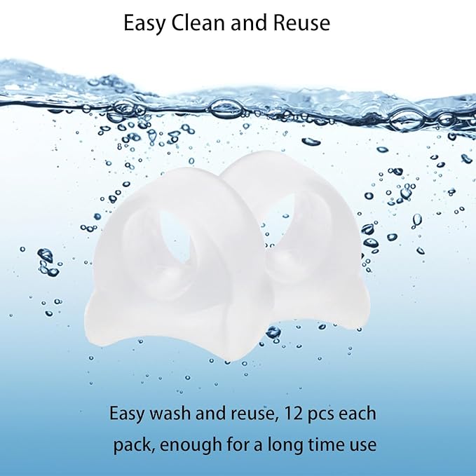 12pcs Gel Toe Spacers, Toe Separators to Correct Your Toes, Toe Support Big Toe Spacers for Overlapping Toes Bunions Hammer Toe Relaxation Restore Toes to Their Original Shape