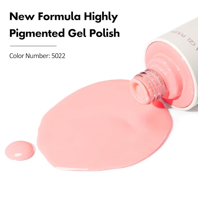 VENALISA Nude Pink Gel Nail Polish 1 Pcs 10ML Soak Off UV Gel Salon Manicure DIY at Home Nail Art For Girls Women
