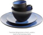 Gibson Elite Soho Lounge Round Reactive Glaze Stoneware Dinnerware Set - Image 5