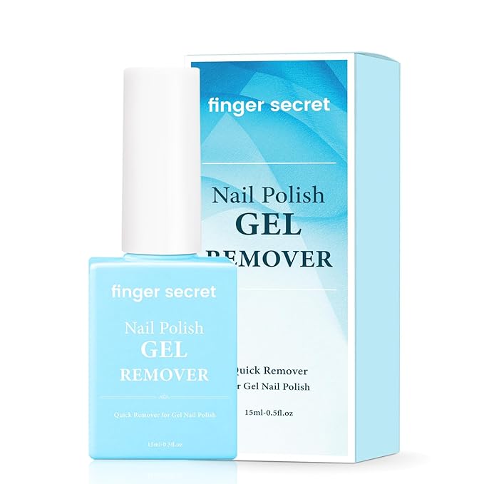 Nail Polish Gel Remover Kit - Quick、Magic and convenient for Gel Nails remove.15ml,Professional Nail Care Product for Salon & Home Use.Easy to operate.
