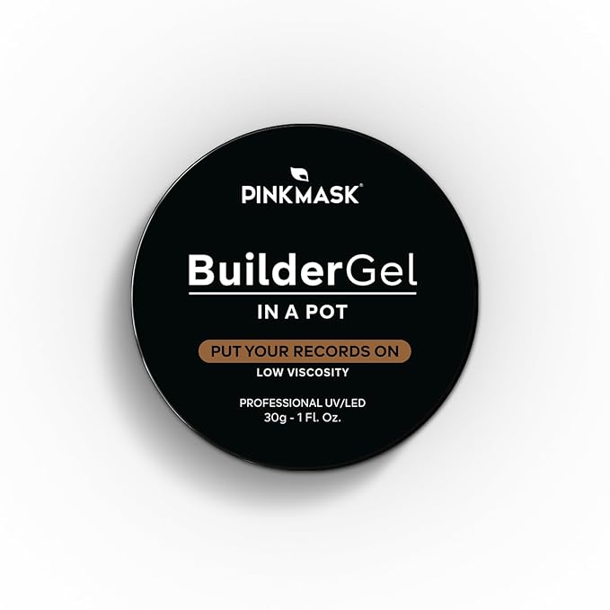 Builder Gel in a Pot 30g Put your records on, Nail Extension/Strengthener in a Jar, Sculpting Gel UV/LED
