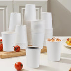 Lamosi 100 Pack 12 oz Paper Cups, Disposable Coffee Cups | - Image 4