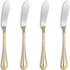Premium Pearl Edge 4-Piece 6.9-Inch Butter Knife Set | 18/10 Stainless Steel - Image 6