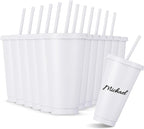 Amyhill 12 Pcs Reusable Plastic Cup by Amyhill