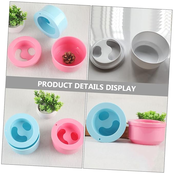 4pcs Manicure Soaker Bowl Hand Manicure Soaking Bowl Nail Art Uv Fake Manicure Bowl Luxury Nail Container s Tray Soak Haves Dip Spa Plastic Abs Random Color
