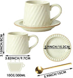 Vintage Ceramic Tea Cup and Saucer Set - Image 2