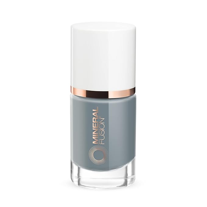 Mineral Fusion Nail Polish, Blue Grey, Take It Easy Take it Easy 0.33 Fl Oz (Pack of 1)