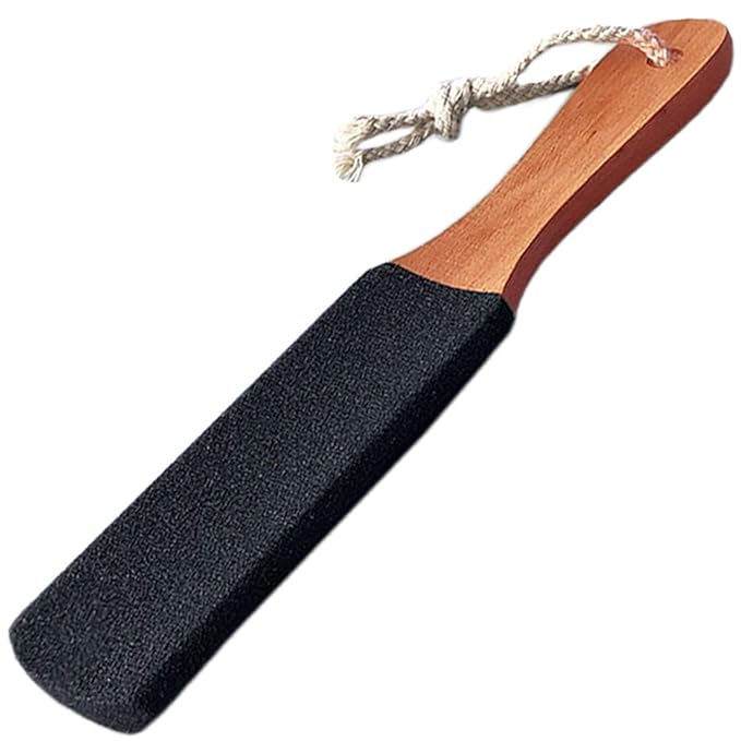 Foot Scrubber Pedicure Foot File Pumice Stone,Professional Pedicure Supplies Callus Remove Cracked Heels,Dead Skin,Corn,Scraper File Foot Care Foot Rasp Massage Brush Tools Kit for Men/Women