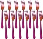 12 Pieces Dinner Fork, Stainless Steel Silverware Forks, 7.1 Inches Metal Fork by KitchenDining