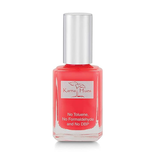 Karma Naturals Nail Polish – Non-Toxic, Vegan & Cruelty-Free (Linda, 0.43 fl oz)
