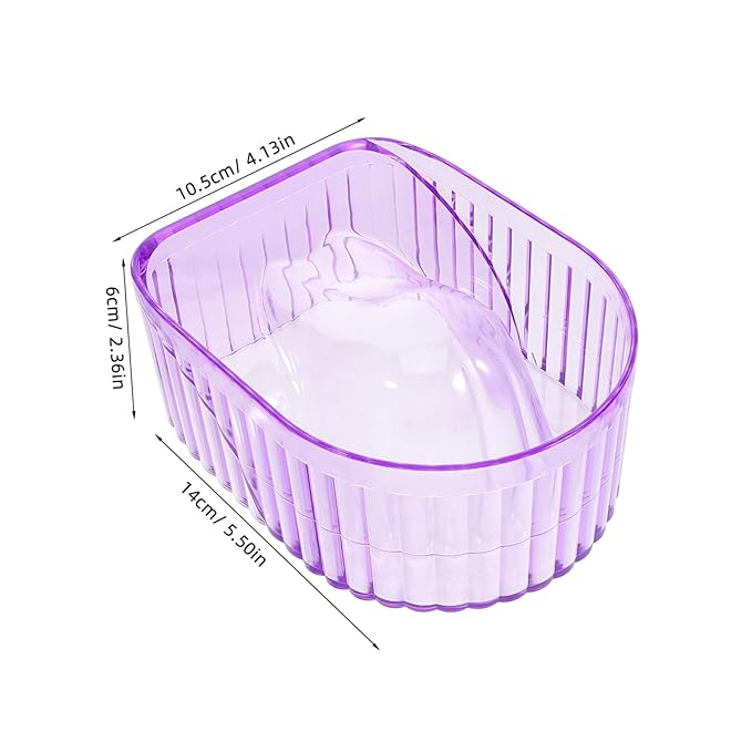 MERRYHAPY Manicure Soaking Bowl Nail Soaking Bowl for Hands Acrylic Nail Remover Tool Stylish