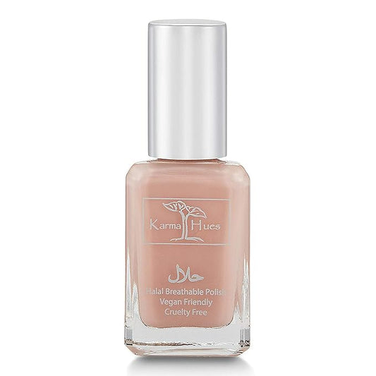 Karma Naturals Certified Halal Nail Polish - Breathable & Water Permeable, Wudu Friendly (Rihana)