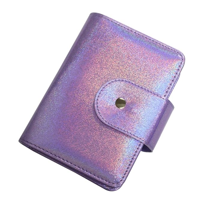DRDS 20 Slots Nail Art Stamp Plate Holder Stamping Plates Storage Bag Cases Rainbow Practical Empty Rectangle Plates Big Size 6.0X12.0CM Organizers
