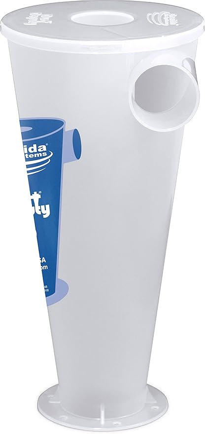 Oneida Air Systems Dust Deputy 2.5 Plus Cyclone Separator XL: Highest CFM Collector for Wet/Dry Shop Vacuums with Lid (New DD 2.5 Plus)
