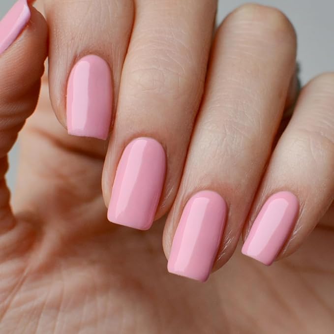 PINK MASK Gel Color Nail Polish Sweet Girl 15ml / o.5 oz - UV/LED Gel Polish, Non Wipe, Long Lasting, Soak Off Formula