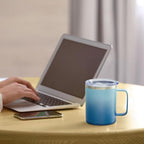 MEWAY 12oz Coffee Mug With Handle 2 Pack Bulk, Stainless Steel Insulated Travel - Image 6
