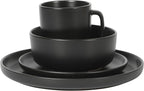 Gibson Home Zuma Stoneware Plates, & Mugs Dinnerware Set - Image 6