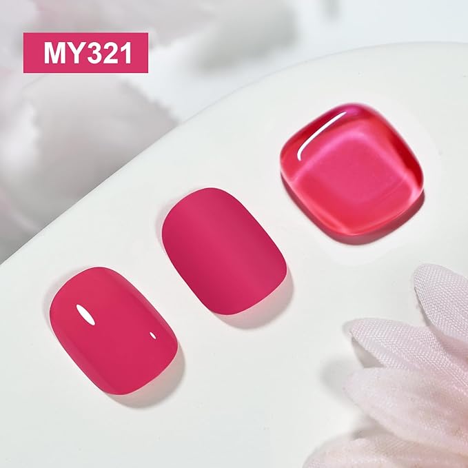 16.5ml Rose Red Perfume Nail Polish Large Volume Quick Dry Nail Polish, Long Lasting Shine, Fingernail Toenail Nail Art DIY Home Travel Nail Art Gift