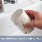 Brown Marble Toothbrush Holders - Image 3